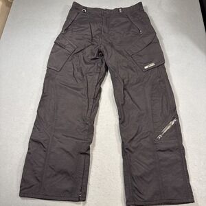 PANTS SNOW SKI Freeworld 2,000 mm MENS LARGE Waterproof Rating BLACK